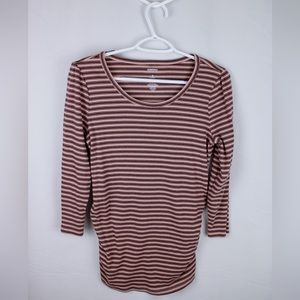 NWOT Sonoma maternity half sleeve shirt. Size small. Never worn.